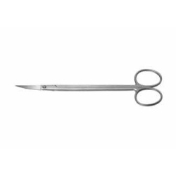 Kelly tandvlees schaar | gebogen