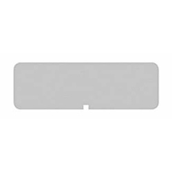 Aluminium naamplaatje | zilver