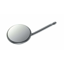 Titanium mondspiegel vlak | Ø 24 mm