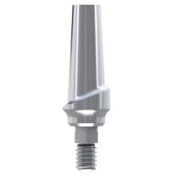 TV Contour Abutment, Straight, TRI®-Friction, 1 mm
