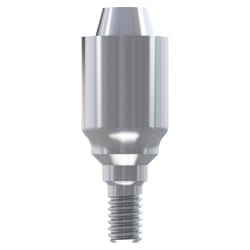 TV Screw Retained Abut., Straight - Ø 4.5mm, H 6mm